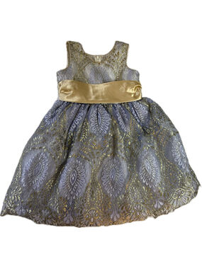 jayne copeland holiday dresses Jayne Copeland Dress size 5 Girls Velvet Red Lace Layered Tie Lined Flower Girl